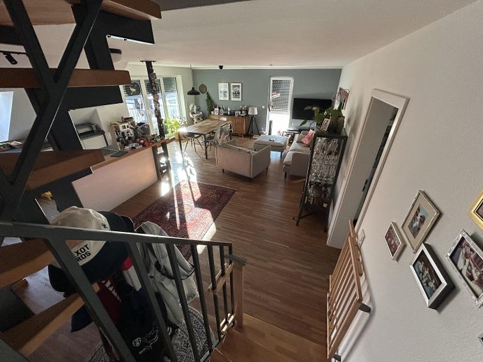 Blick von der Treppe