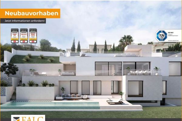 Moderne Neubauvilla mit Traumaussicht!