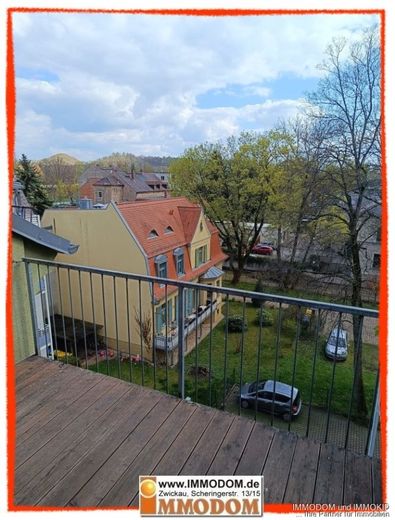 3-Zimmer-Dachgeschoss Wohnung mit BALKON, PKW-Stellplatz und offener Küche im Wohnzimmer zu vermieten! – Ausblick