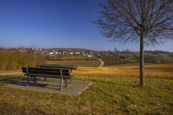 Frühjahrsblick auf Bachenau 