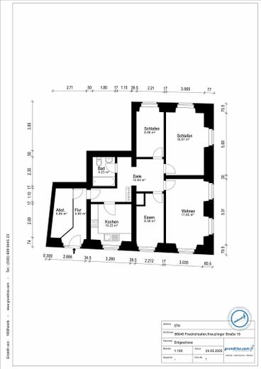 Apartament zamkowy nad Jeziorem Bodeńskim – osobne wejście, szybki internet do pracy z domu, dostępny od zaraz – Bemasster Grundriss