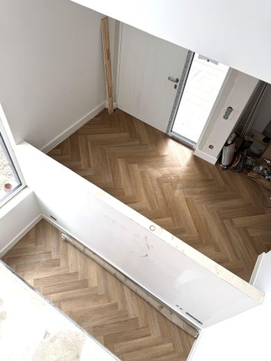 Primera ocupación, casa única de niveles divididos en Meerbusch-Büderich / Düsseldorf – Blick in den Eingangsbereich
