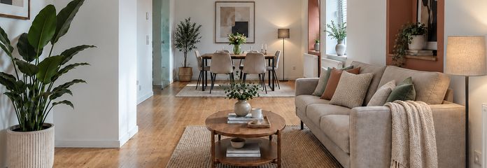Großzügige 2-Zimmer-Wohnung mit überdachter Terrasse in Höhr-Grenzhausen – Großzügiger Wohn- & Essbereich