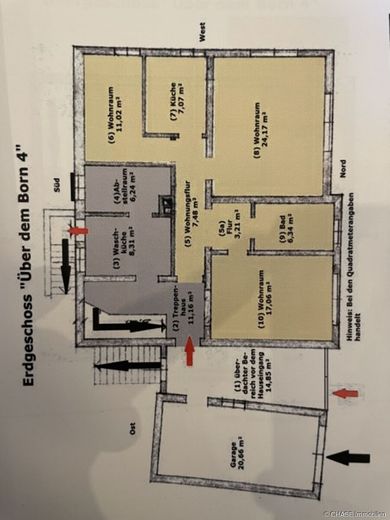 Kernsaniertes Einfamilienhaus mit Einliegerwohnung in 37619 Hehlen - Ruhiges Wohnen mit TOP-Komfort! – Grundriss 1