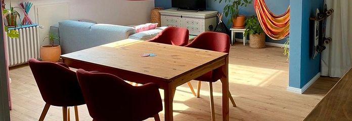 Helle Dachgeschoss-Eigentumswohnung in Burg-Nähe - von Privat