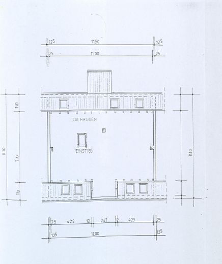 Eigentumswohnung Maisonette 5 Schlafräume, große Wohnküche und 2 Bäder – Altzeichnung