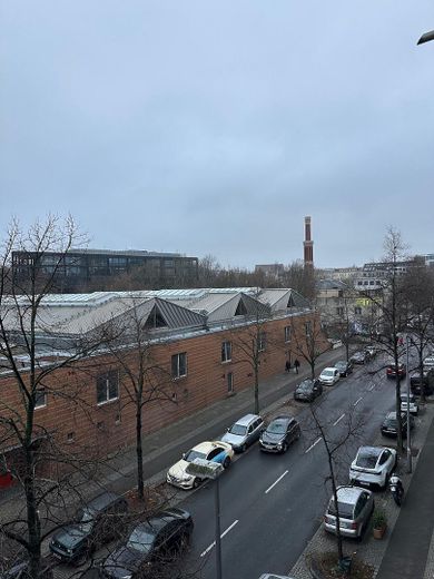 Wintergarten - Straßenaussicht