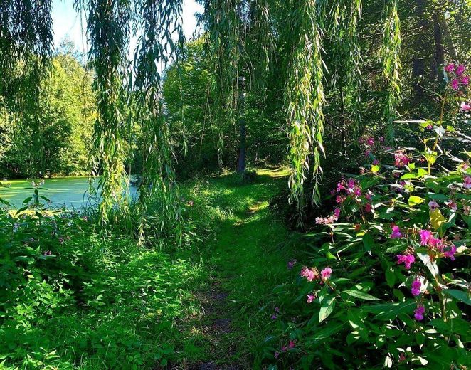 Seegut Blaue Blume – Herrenhaus, Wohnhaus & See in der Uckermark – Im eigenen Park