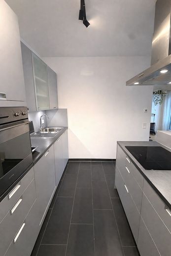Amueblado: moderno apartamento de 4 habitaciones en los Welfenhöfen (limitado a dos años) – Küche_3