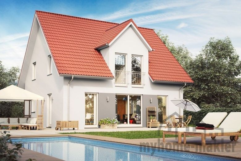 neues Exklusives Einfamilienhaus mit frischen Look Ihrer eigenen vier Wände in Weigendorf – DHH Trento120 004