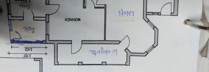 Grundriss Wohnung UG