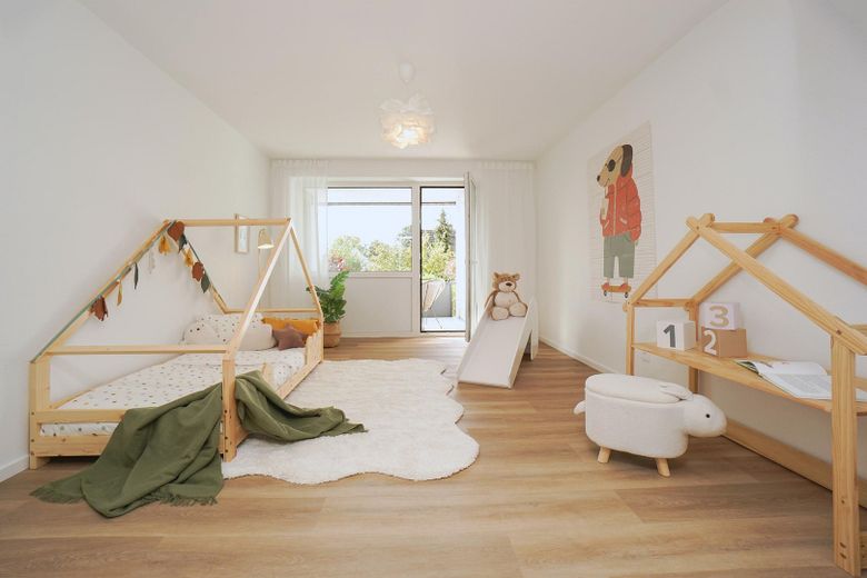 Vivere come si ama oggi. Porzione di bifamiliare ristrutturata in stile moderno - pronta per essere abitata *senza commissioni* – Kinderzimmer