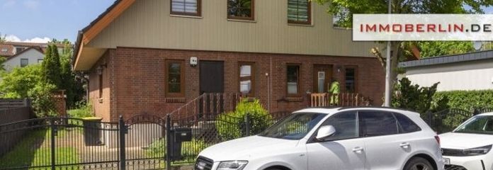 IMMOBERLIN.DE - Fabelhaftes Haus mit Westterrasse & Gartenidylle in familienfreundlicher Lage