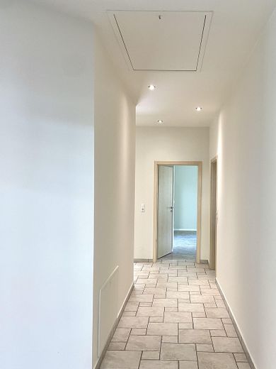 Flur v. WZ aus fotografiert