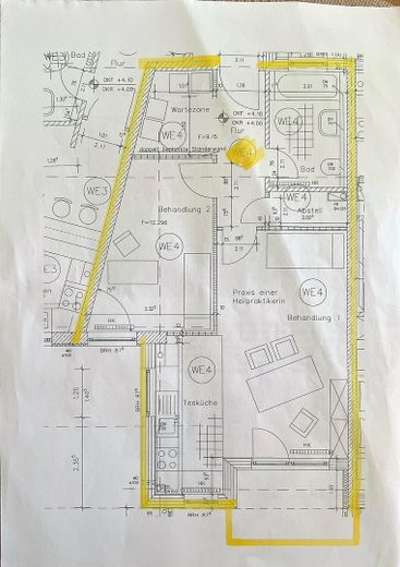 Inmueble comercial cercano al ayuntamiento en el centro de Velbert – Grundriss der Wohneinheit