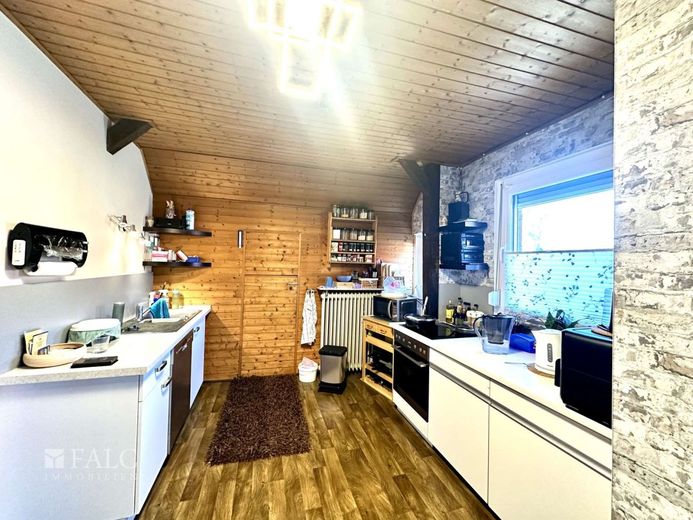 Einfamilienhaus mit Einliegerwohnung und Baugrundstück in zentraler Lage von Himmelpforten – Küche OG