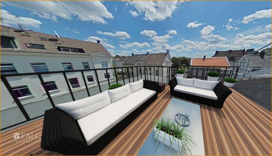 Exklusive sanierte Maisonette-Wohnung mit riesiger Dachterrasse! – Dachterrasse
