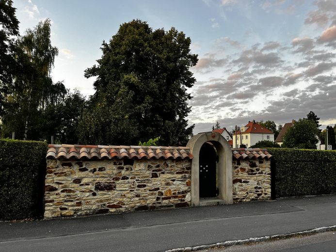 Einfriedung Eingangstor 