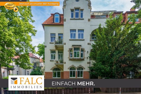 Gran apartamento dúplex en Erfurt-Süd, directamente junto al parque de la ciudad