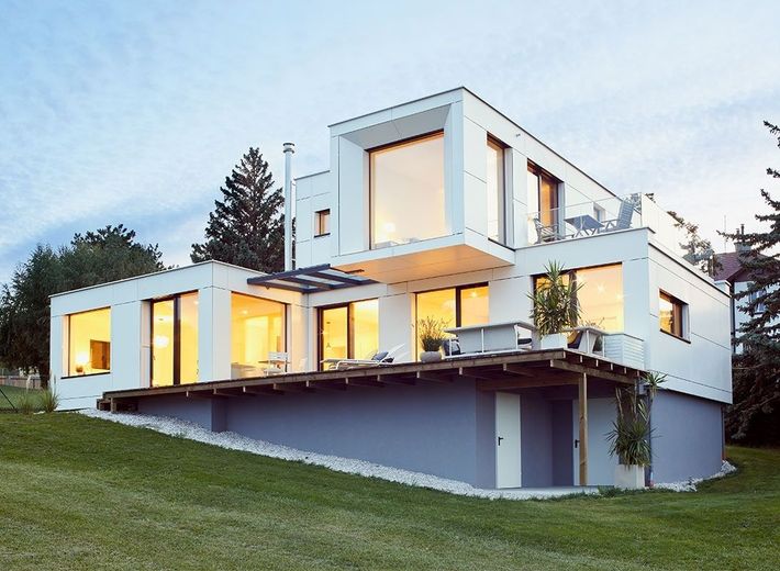 AKTIONSHAUS: Küche inklusive! Barrierefreier Bungalow in Modulbauweise MADE IN FRANKEN – Referenz