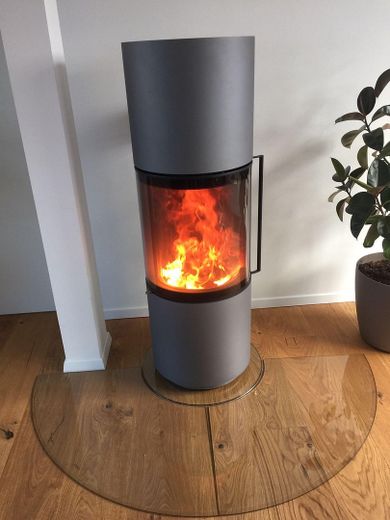 Kamin im Wohnzimmer