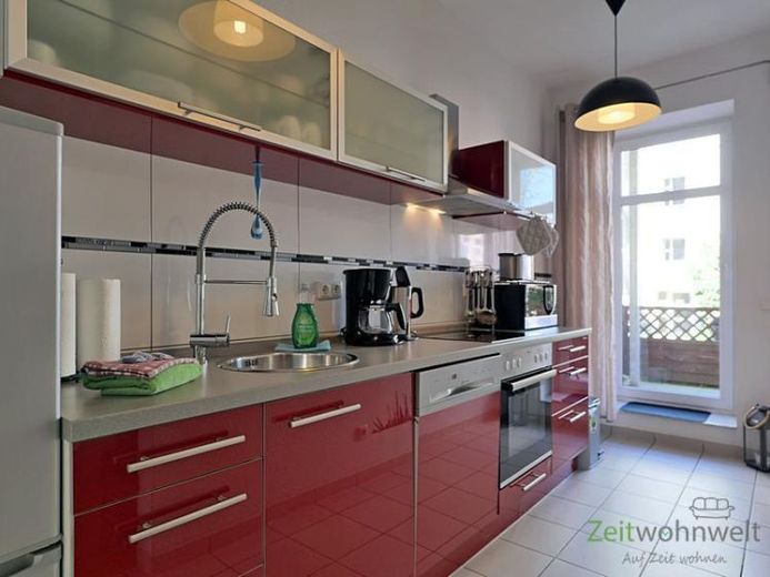 (EF0674_M) Erfurt: Krämpfervorstadt, schicke 3-Zimmer-Wohnung mit eigener Terrasse, WLAN, PKW-Stellplatz – Foto 1