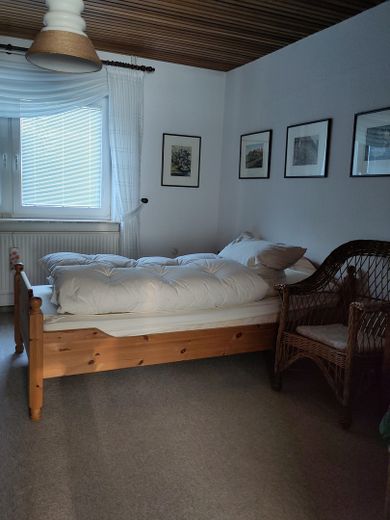 Haushälfte mit Charakter – Schlafzimmer