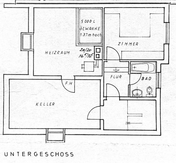 Abitare ai margini del bosco – Keller  Souterrain