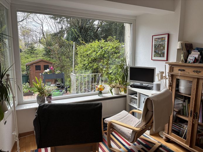 Ausblick Wohn- und Esszimmer