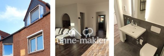 Top modernisierte 2-Zimmer-Wohnung mit Balkon und Tiefgaragen-Stellplatz an der Grenze zu HH