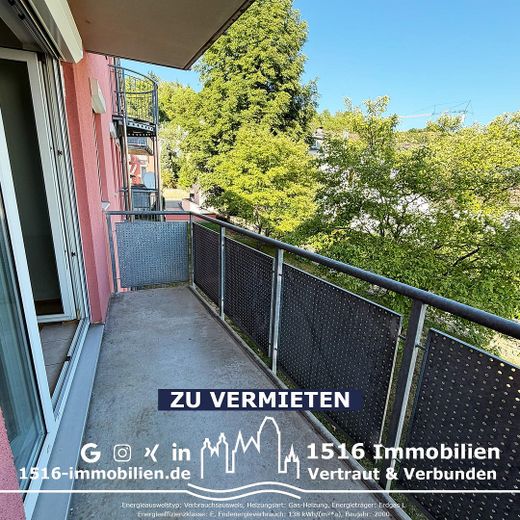 Helle 2-Zimmer-Wohnung mit zwei Balkonen und Tiefgaragenstellplatz in Eichstätt – Wohnen Balkon