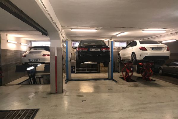 KFZ-Werkstatt Anteil ab 70m² komplett ausgestatt, 24/7 Zugang mit eigenem Schlüssel