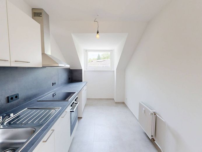 Moderne 2-Zi.-Whg. mit BALKON und EBK in Hambug-Rissen – Ansicht I: Küche (Musterbild)
