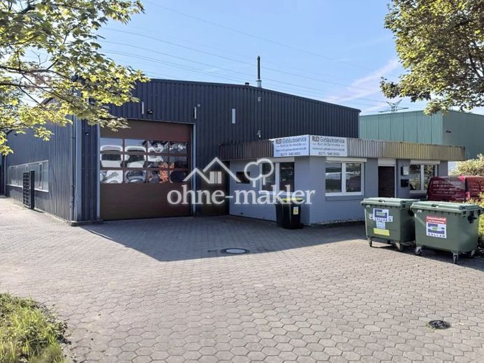 Provisionsfrei: Freistehende Gewerbehalle (Solitärobjekt) mit ca. 670 m² Nutzfläche in Ahrensburg – Foto 1