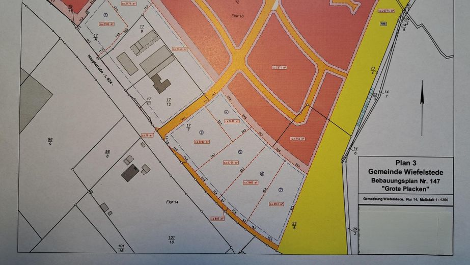 ***Terreni in zona mista nell’area edificabile Grote Placken*** – Lageplan Mischgebiet