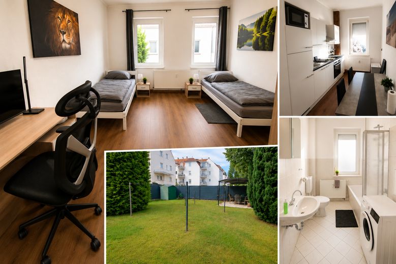 Möblierte 2-Zimmer-Wohnung | Voll ausgestattet| WLAN | 3 Betten | Ab 3 Monaten – Foto 1