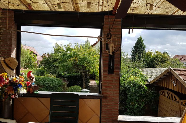 Terrasse im EG innen