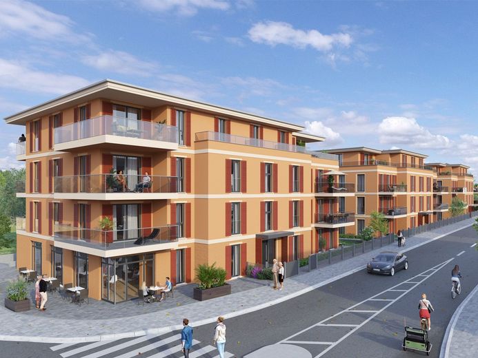 ERSTBEZUG - 1,0-ZIMMER WOHNUNG – Straßenansicht