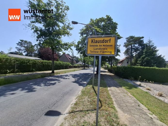 768m² in Klausdorf am Mellensee! Eines der letzten Bauplätze ohne Baumbestand und Seenähe – Hauptstraße