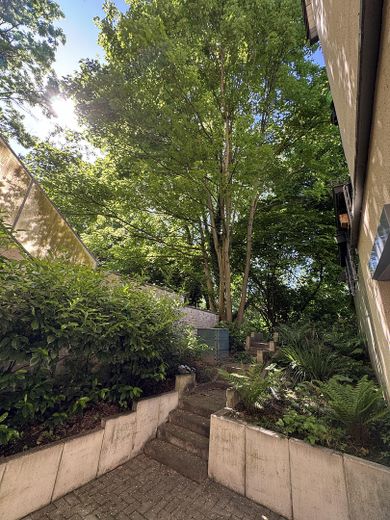 2-Zimmer-Souterrain-Wohnung mit Terrasse und EBK – Terrasse