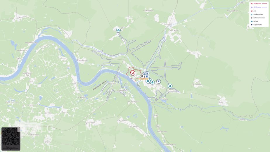 +++ Natur pur &amp; Elbnähe: Großzügige Wohnung zur Miete +++ – Site plan (macro)