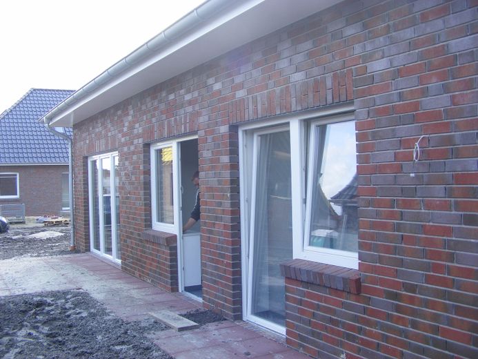 Inteligentny młody bliźniak w Norden – Ansicht Gartenseite 2013