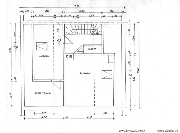 Grundriss Dachgeschoss