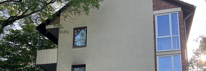 Provisionsfreie Maisonette Wohnung 85m2 Campusnah direkt am Ringgleis+ 55m2 ausgebaute DG Nutzfläche – Außenansicht von der Straße