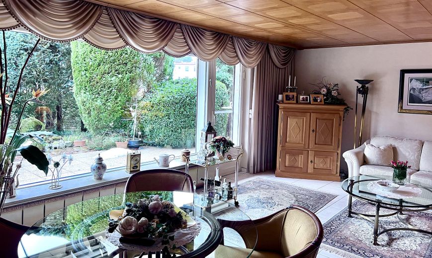 Wohnzimmer Panoramafenster 