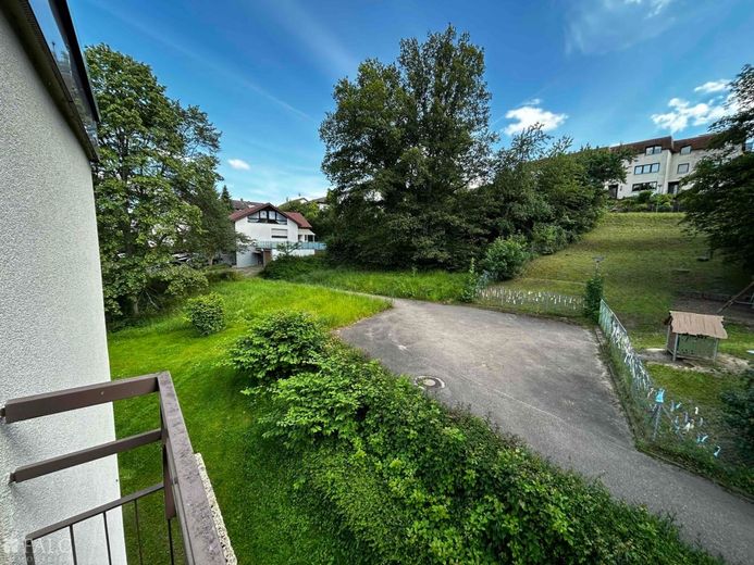 Ausblick Balkon