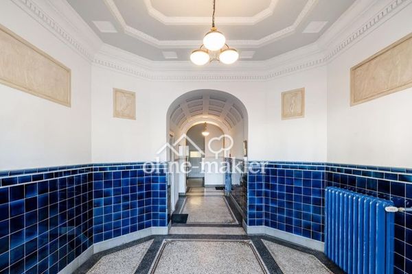 luminoso apartamento antiguo en una tranquila zona familiar de Westend, Berlín