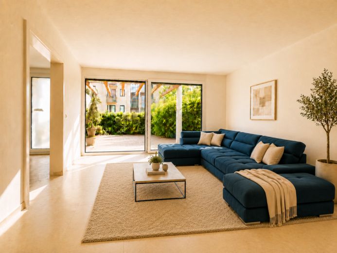 Sonnige 3,5-Zimmer-Gartenwohnung mit Südterrasse in Echterdingen, TG-Stellplatz möglich – Foto 1