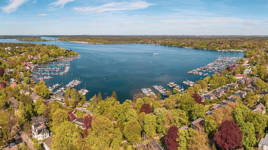Einzigartiges Maisonette-Penthouse in absoluter Toplage am Großen Wannsee – Lage am Großen Wannsee