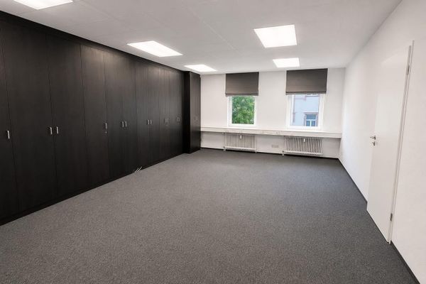 Office or practice space in a central city location with balcony